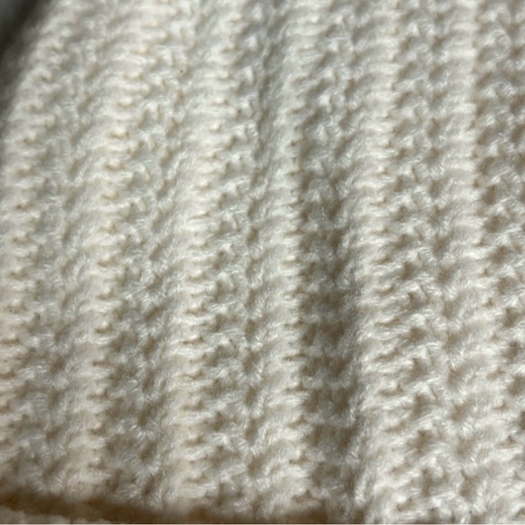 New Timberland Hat Women’s White Cable Knit Lined Cuffed Casual Outdoor Beanie main image 11